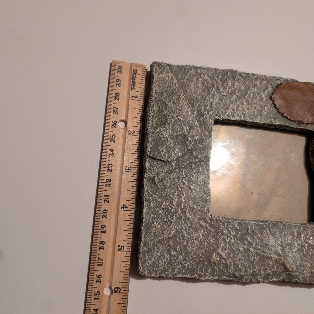 Rustic Resin Picture Frame - Picture 6 of 7